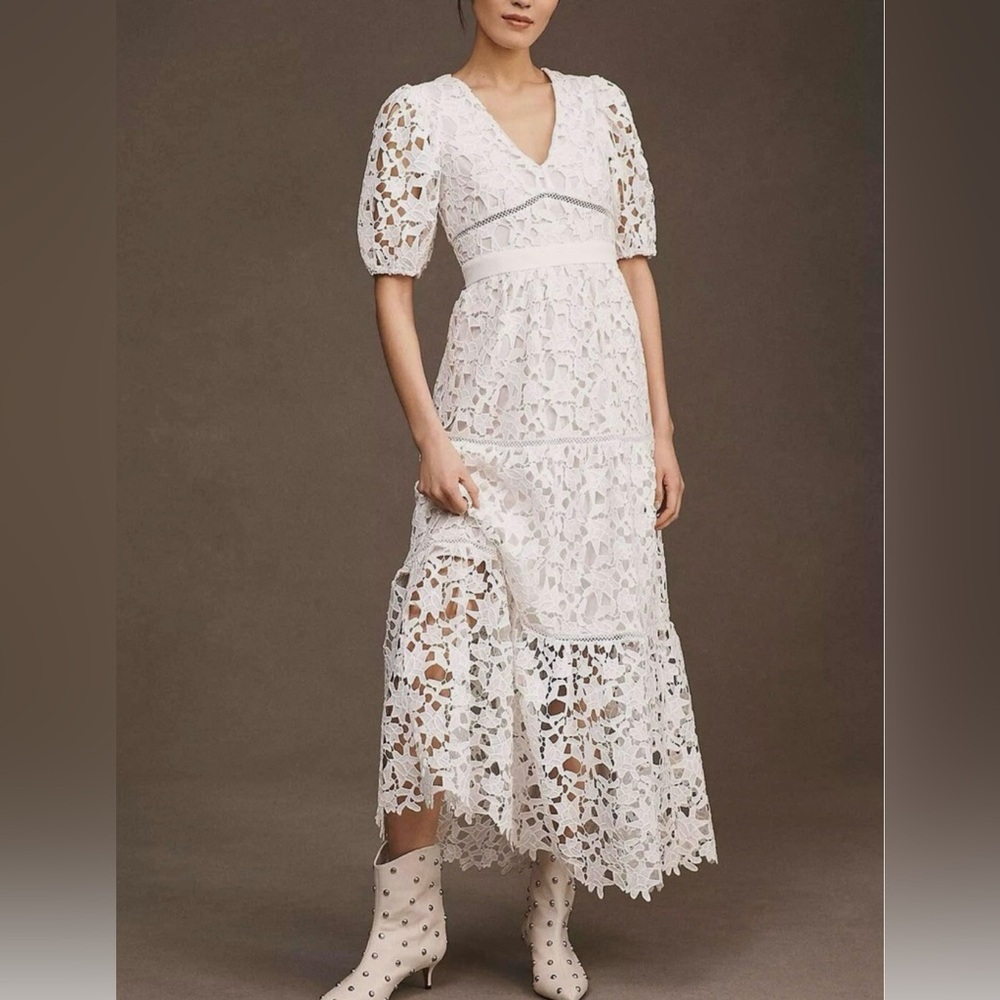 Endless Rose White Floral Lace Dress